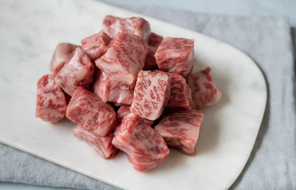 A5MgyuShortRibCubes2_600x Miyazakigyu | A5 Wagyu Beef Short Rib Cubes ( 2 pkgs )