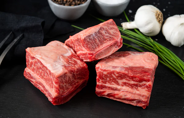 Natural American Wagyu Beef English Cut Short Ribs (2 pkgs)