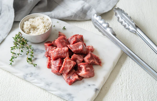 Natural American Wagyu Beef Steak Cubes-Premium Loin