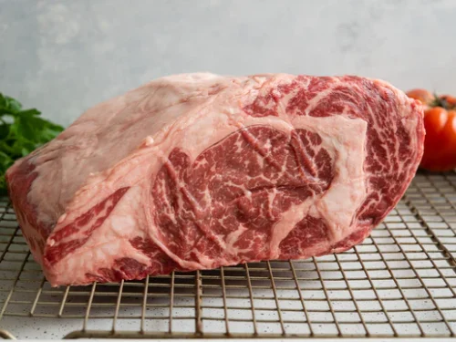 Natural American Wagyu Beef Half Cut Whole Boneless Ribeye