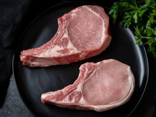 Natural Berkshire Pork Kurobuta Bone-In Chops (4 PCS)