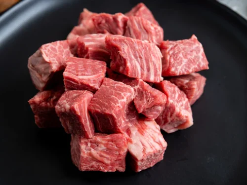 Motobu Gyu | A5 Wagyu Beef Tenderloin Cubes (2 pkgs)