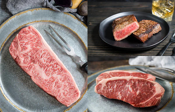 Wagyu Striploin Flight