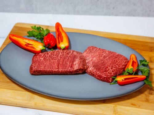 American Wagyu Flat Iron Steak Diamond 8+